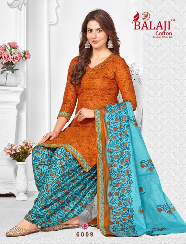 Balaji Sui Dhaga Vol-6 Cotton Dress Material 